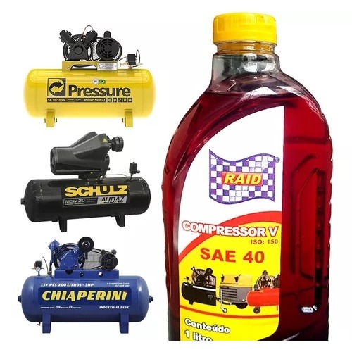 Oleo Para Compressor V Sae 40 Iso 150 Cha...