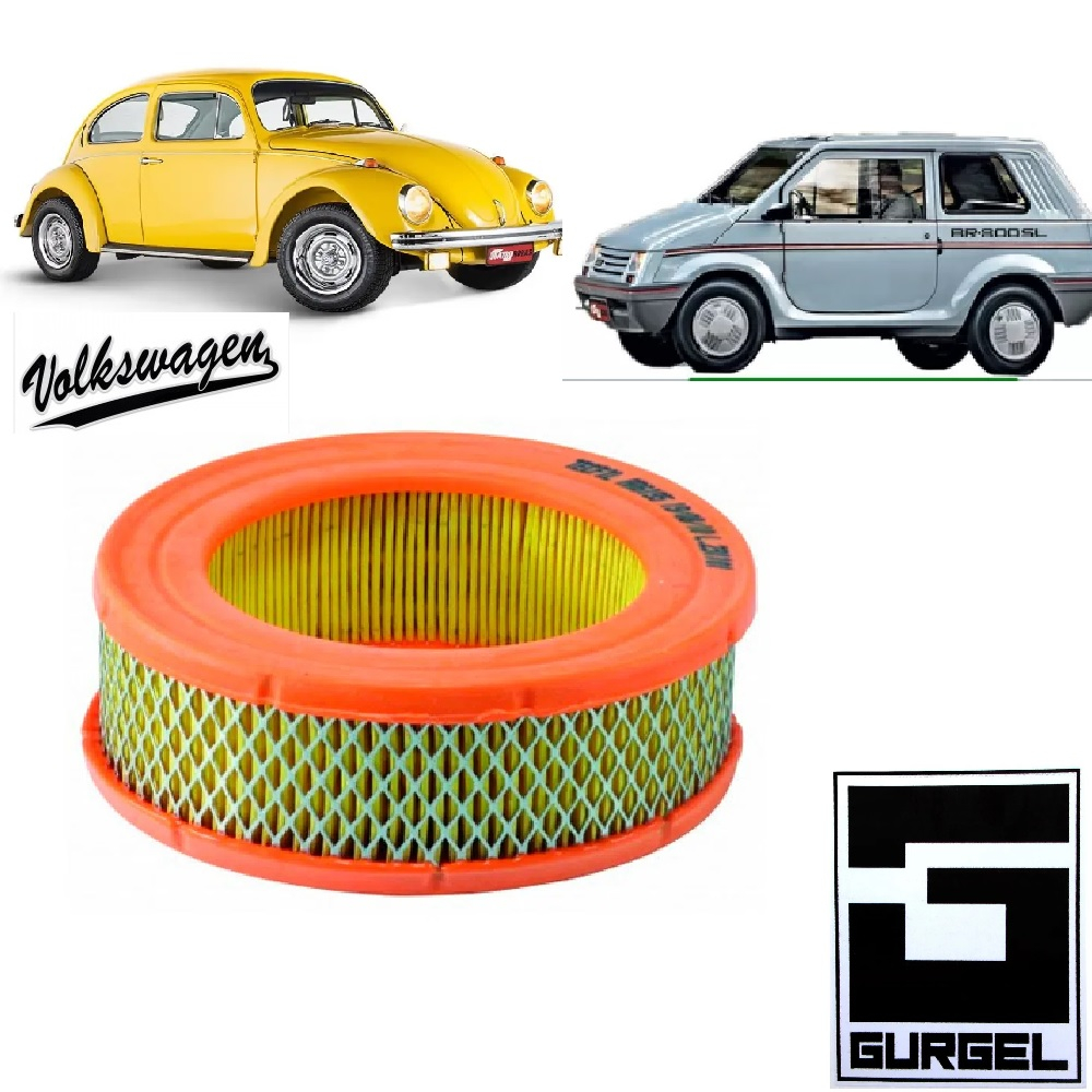 FILTRO AR  BRASILIA / FUSCA/ KOMBI / GURG...