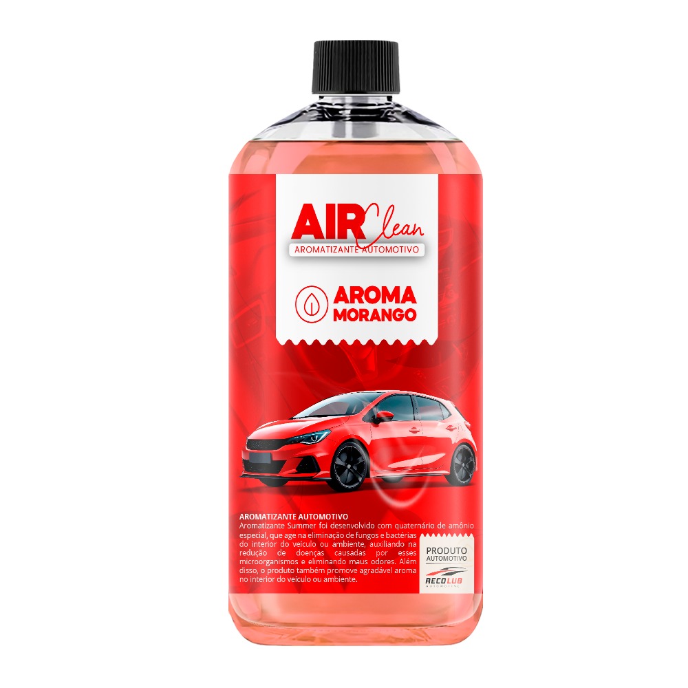 AIR CLEAN ODORIZANTE AUTOMOTIVO MORANGO 1L