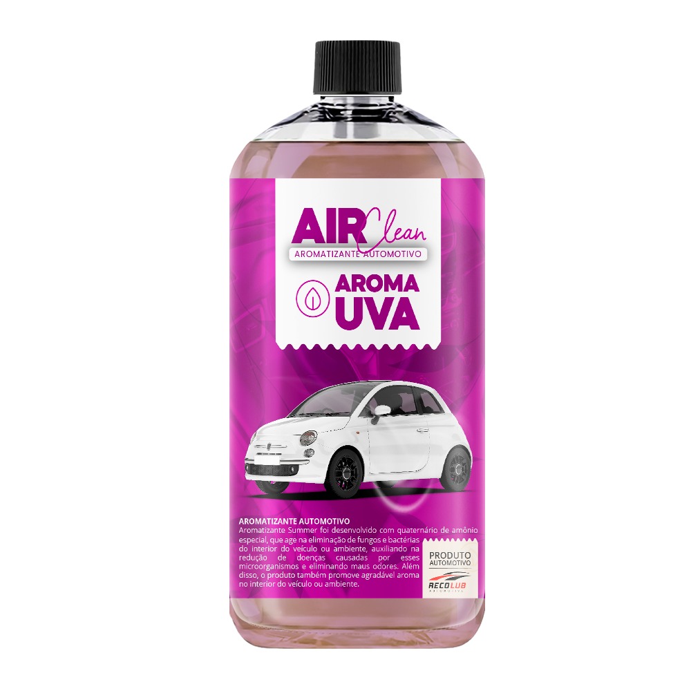 AIR CLEAN ODORIZANTE AUTOMOTIVO UVA 1L
