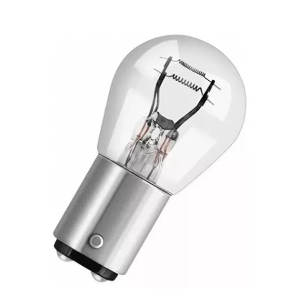 Lâmpada Halogena 2 Polos Freio 24v P21 5w...